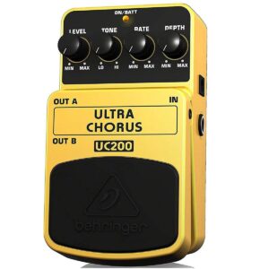 Behringer Ultra Chorus UC200 Ultimate Stereo Chorus Effects Pedal